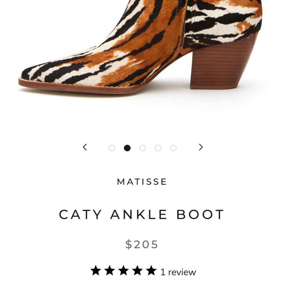 Matisse cowboy boot worn once bought in Nashville. Real leather. - Picture 4 of 4
